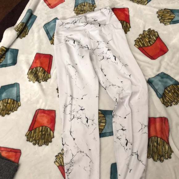 Buffbunny Collection Pants - Marble leggings